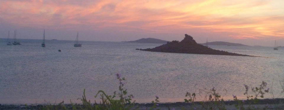 Western Rock Sunset St Marys Isles of Scilly